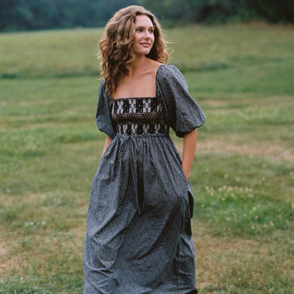 SOLD Christy Dawn Katrina Dress in Harvest Patchwork- XS excellent condition! 🧚